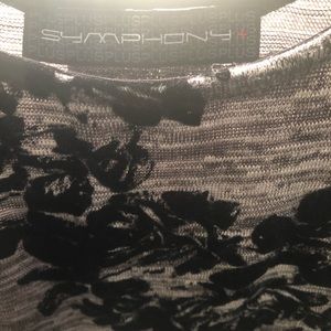 Floral design evening dress never been worn